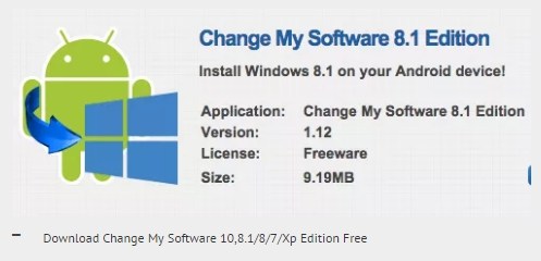 change my software windows 8